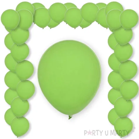 xx bl balony decomex 5 pastel lime green 100 szt