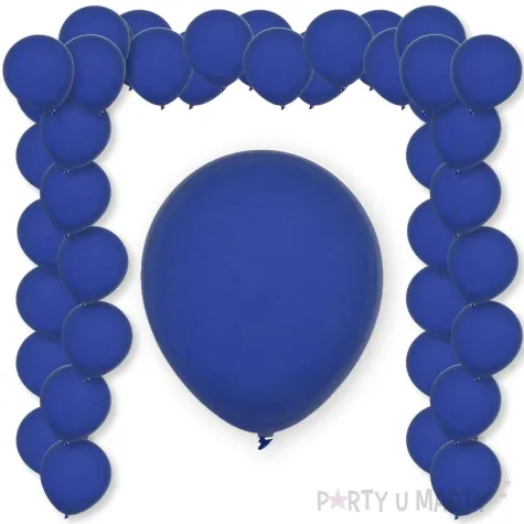 xx bl balony decomex 5 pastel midnight blue 100 szt