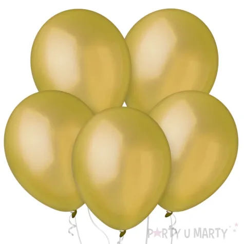 xx bl balony decomex 9 metallic gold 100 szt