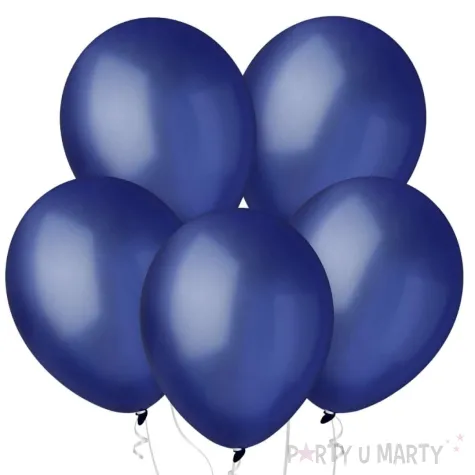 xx bl balony decomex 9 metallic midnight blue 100 szt