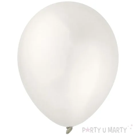 xx bl balony decomex 9 metallic pearl white 100 szt