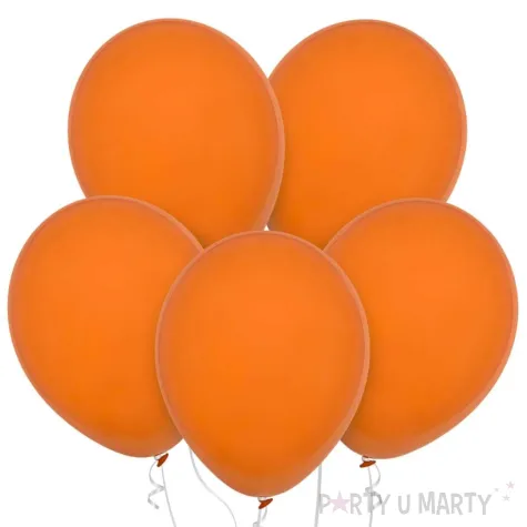 xx bl balony decomex 9 pastel orange 100 szt