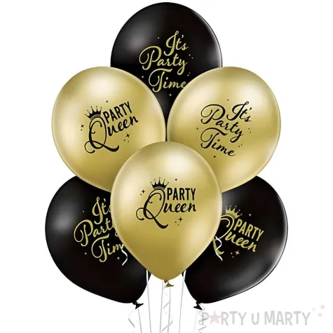 xx bl balony lateksowe d11 party queen 1c2s 6 szt