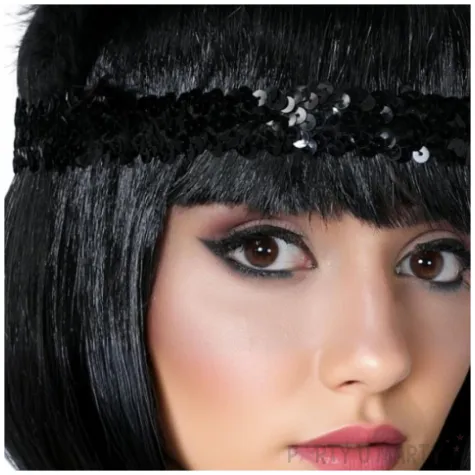 xx black charleston tiara