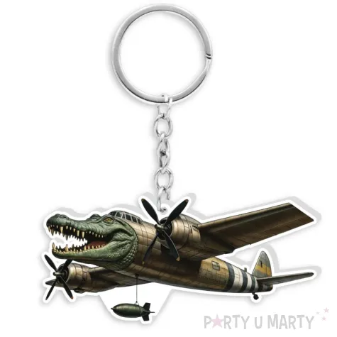 xx brelok drukowany bombardiro crocodilo brainrot