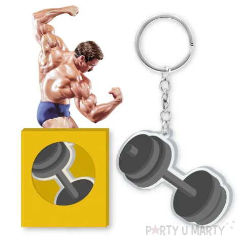 xx brelok hantel silownia