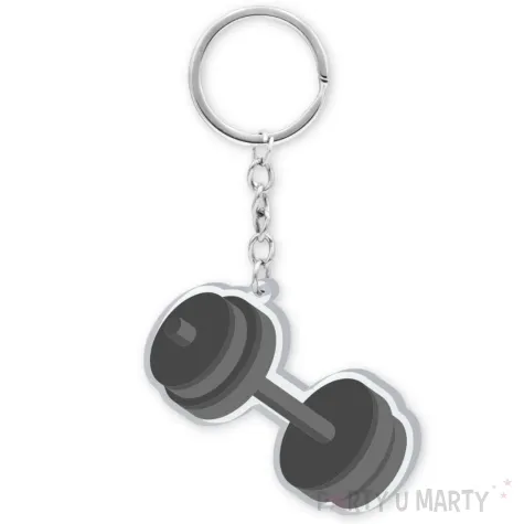 xx brelok hantel silownia