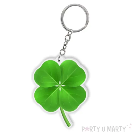 xx brelok koniczyna 4 listna