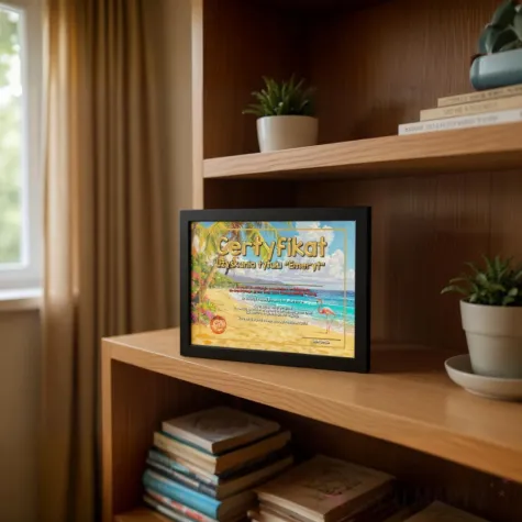 xx certyfikat uzyskania tytulu emeryt na wakacjach