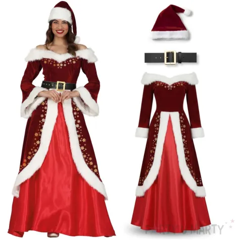 xx chic mrs claus adult 44 46 xl