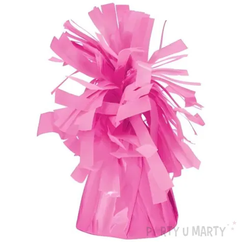 xx ciezarek do balonow foliowy rozowy 1 op 4 szt