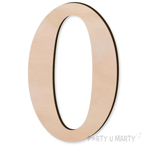 xx cyfra drewniana times 0 rozm l