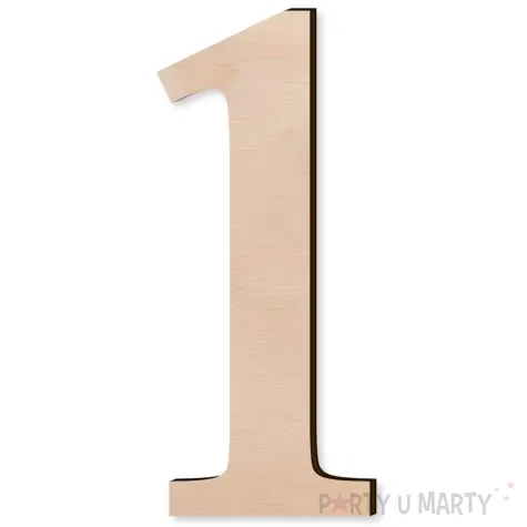 xx cyfra drewniana times 1 rozm s