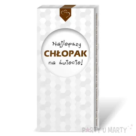 xx czekolada najlepszy chlopak na swiecie