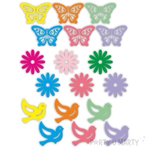 xx dek kart wiosna mix 18 szt