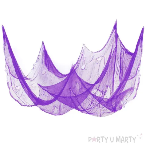 xx dekoracja halloween fioletowa 76x300cm