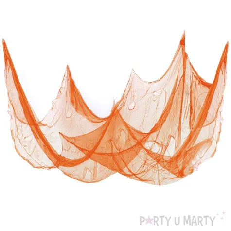 xx dekoracja halloween pomaranczowa 210x300cm