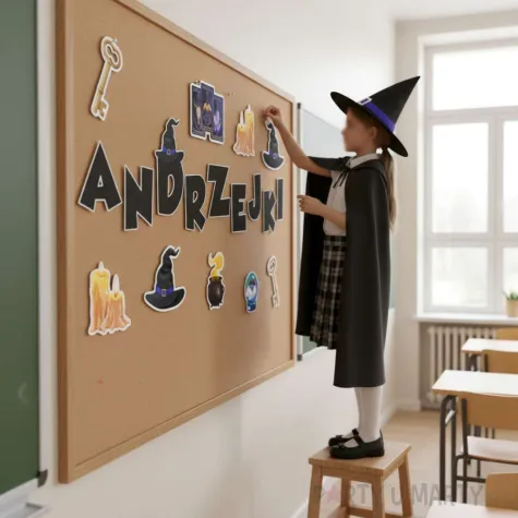 xx dekoracja kartonowa andrzejki