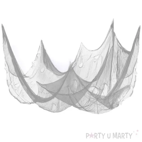 xx dekoracja na halloween szara 210x300cm