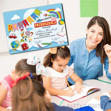 xx dyplom ukonczenia przedszkola 1szt