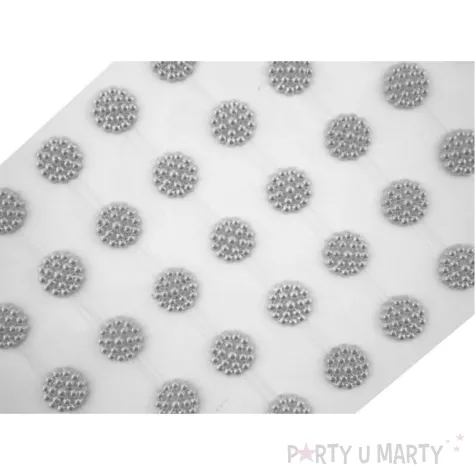 xx dzety jet 1819 krysztalki samoprzylepne kolor srebrny rozm 10 mm