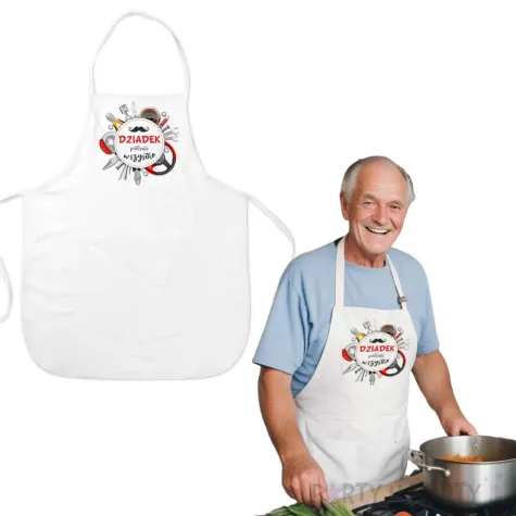 xx fartuch kuchenny dziadek potrafi wszystko