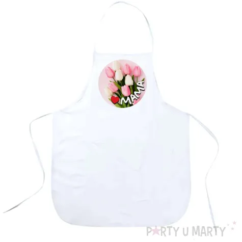 xx fartuch mama i tulipany