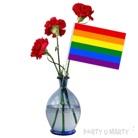 xx flaga teczowa lgbt 40cm