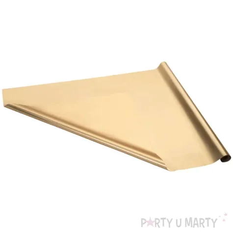 xx folia dekoracyjna satynowa elegancki zloty 0 8x25m