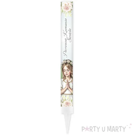 xx fontanna tortowa komunia swieta dziewczynka i kosciol