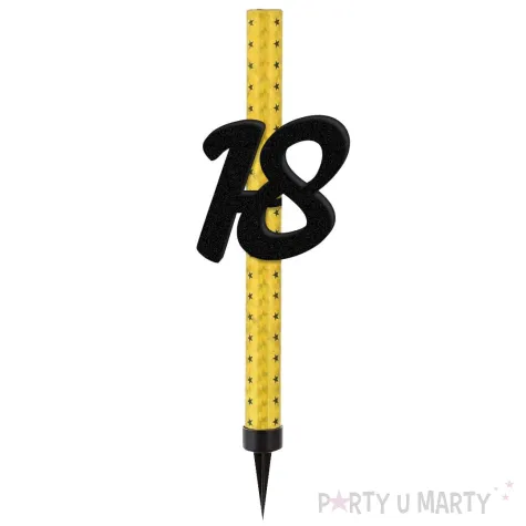 xx fontanna z dekoracja 18 urodziny