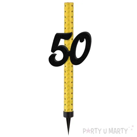 xx fontanna z dekoracja 50 urodziny