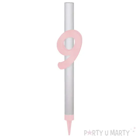 xx fontanna z dekoracja 9 urodziny rozowa pleksa