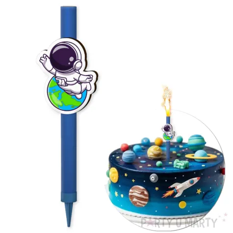 xx fontanna z dekoracja kosmiczne party