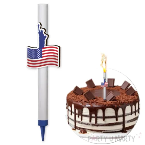 xx fontanna z dekoracja usa