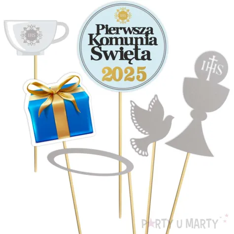 xx fotogadzet komunia 2025 srebr nieb