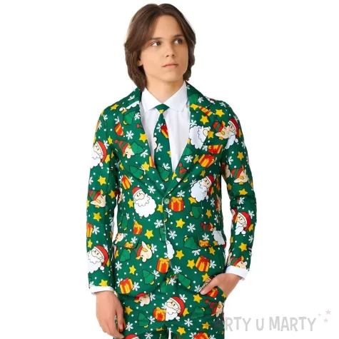 xx garnitur boys santa elves green rozm eu98 104 110 116 s