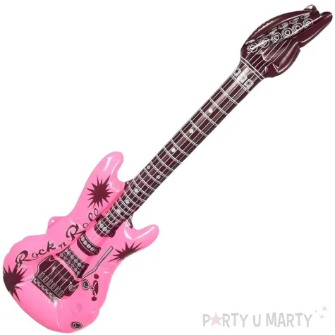 xx gitara dmuchana rozowa