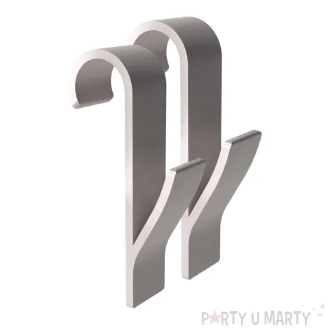 xx haczyk wieszak na grzejnik okragly bialy