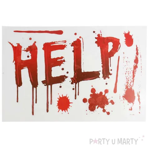 xx halloweenowa dekoracja elektrostatyczna help