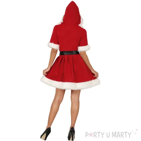 xx hooded mrs claus adult 38 40 m