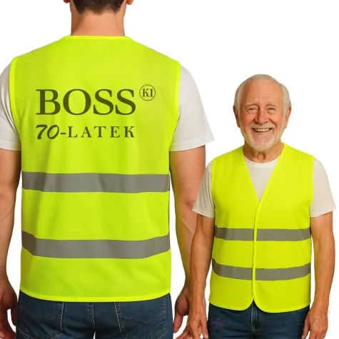xx kamizelka odblaskowa bosski 70 latek