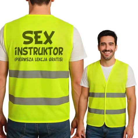 xx kamizelka odblaskowa sex instruktor