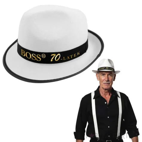 xx kapelusz bosski 70 latek