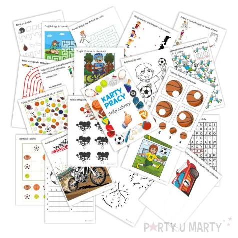 xx karty pracy sportowe