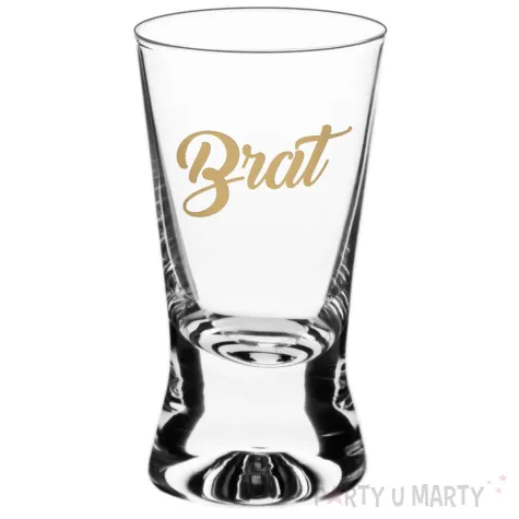 xx kieliszek do wodki brat gold wedding