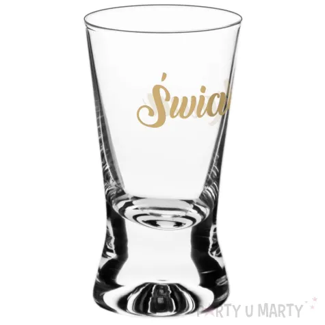 xx kieliszek do wodki swiadkowa gold wedding