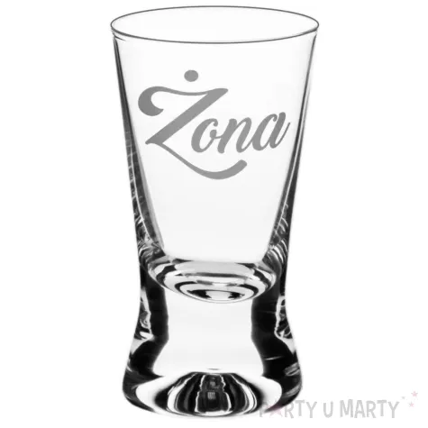xx kieliszek do wodki zona silver wedding 2