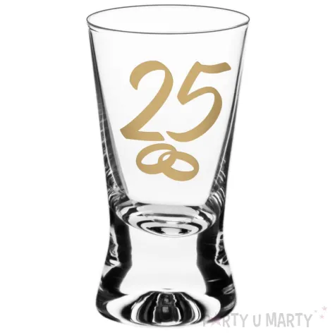 xx kieliszki do wodki 25 rocznica slubu