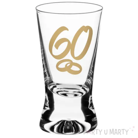 xx kieliszki do wodki 60 rocznica slubu